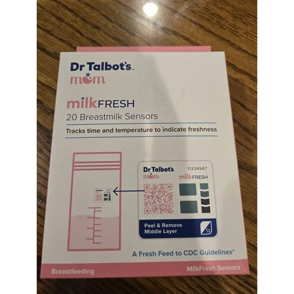 Dr. Talbot's Milk Fresh Breastmilk Sensors 5 Boxes (20) Each Box 100 Total