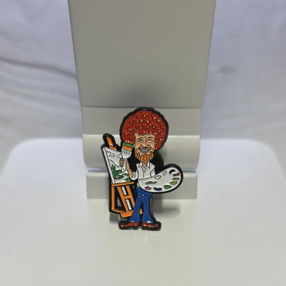 Artist Enamel Pin with Palette