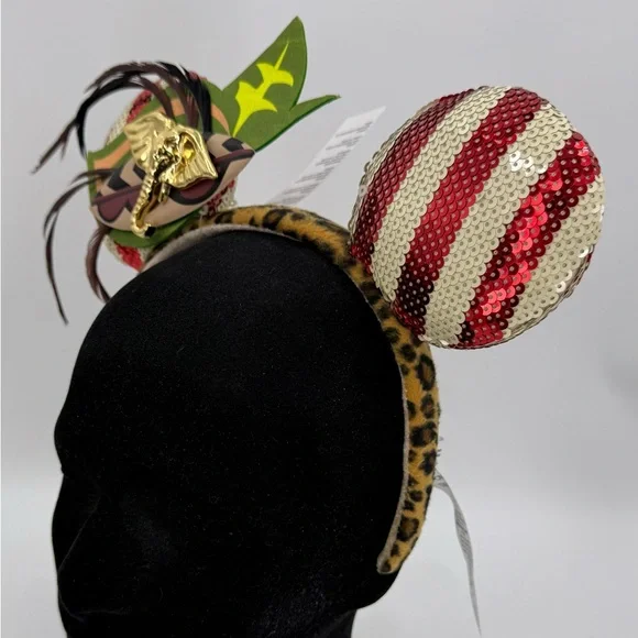 Disney Minnie Mouse Main Attraction Ear Headband‎ Jungle Cruise Limited Rel NWT
