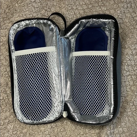 Breastmilk Cooler Bag With Ice Packs. Insulated.