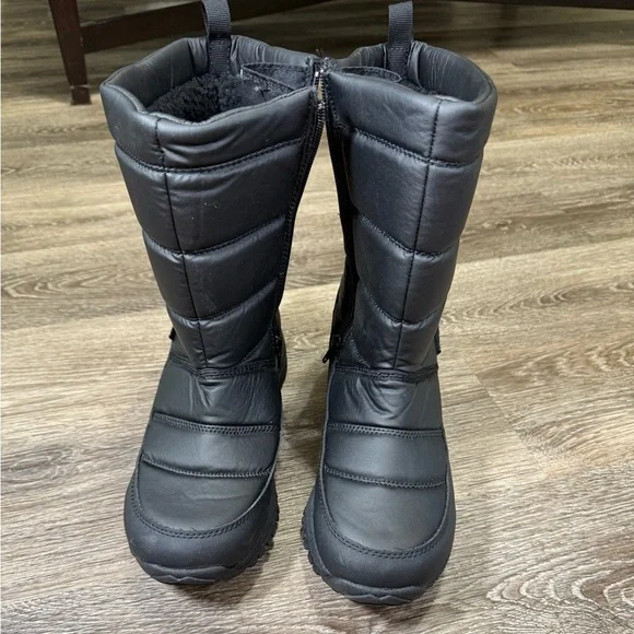 Magellan Boots Unisex Sz‎ M8 W9D Black Puffer Rain Sleet Snow Shoes Gorpcore