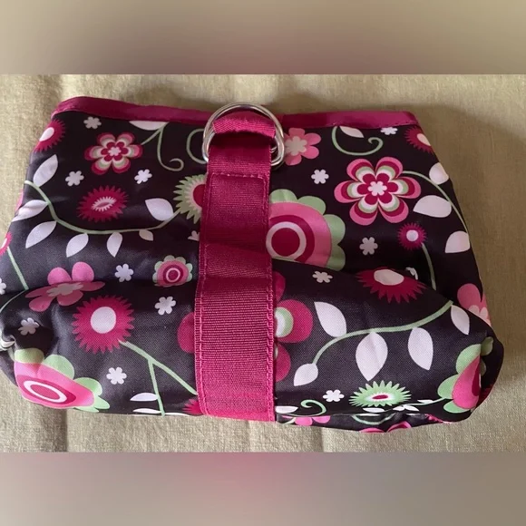 Safety 1st Baby Healthcare & Grooming Pouch Floral Pink **EMPTY**
