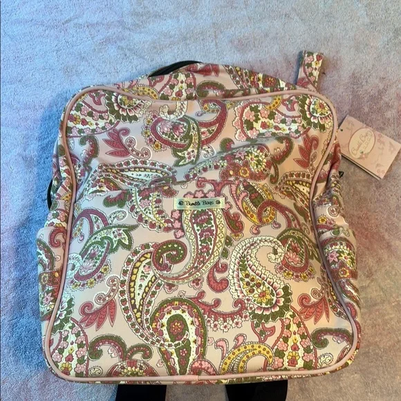 Vintage Bumble Bags Charming Paisley Baby Bag