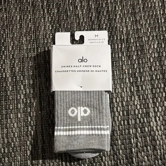 Alo yoga unisex half-crew sock