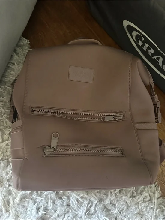 Dagne Dover Baby Bag Backpack - Mauve Taupe