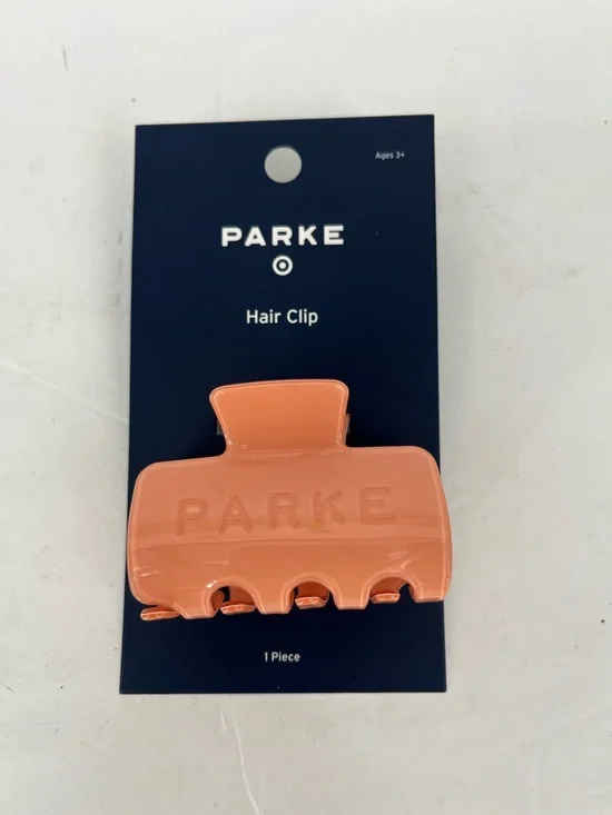 PARKE x Target Peach Hair Clip NWT