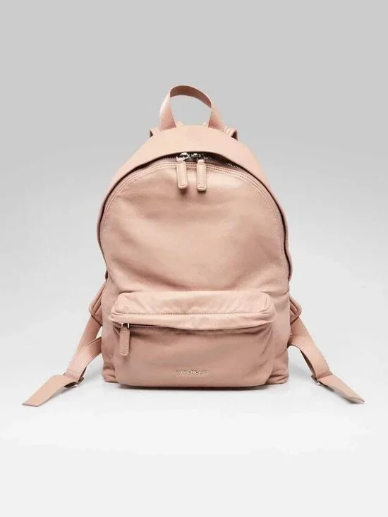 Givenchy Pink Lambskin Leather Backpack