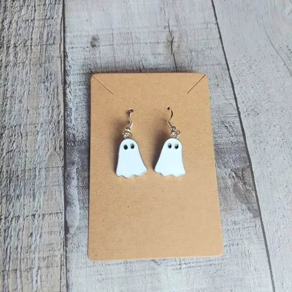Ghost Earrings Halloween Earrings