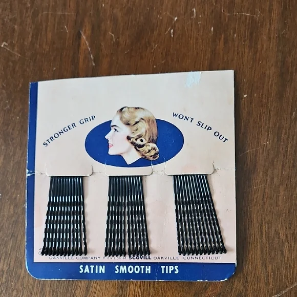 NWT Vintage DeLong Bobby Hair Pins Oakville Co USA