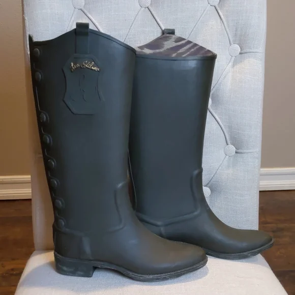 Sam Edelman tall rubber rain boots