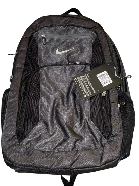 NWT Nike TG0242 Elite Backpack (Anthracite/Black) unisex