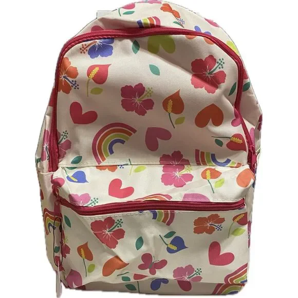 Coconut Paradise‎ Backpack Made with Aloha Designed in Hawaii Insulated Pocket