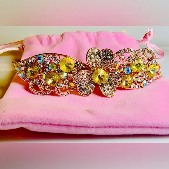 Colorful Rhinestones Hair Accessories NWOT