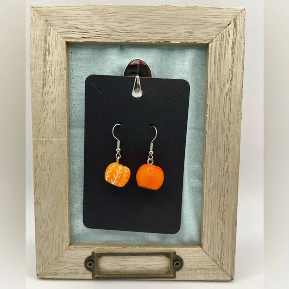 3 for $20 Fun and Fruity Oranges Acrylic Earrings‎ – Dangle Style “You Pick 3”