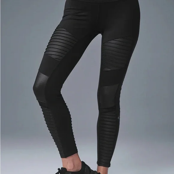 Alo Yoga 7/8 High-Waist Moto Legging