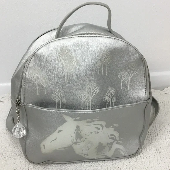 Danielle Nicole FROZEN 2 Freeze Silver Backpack
