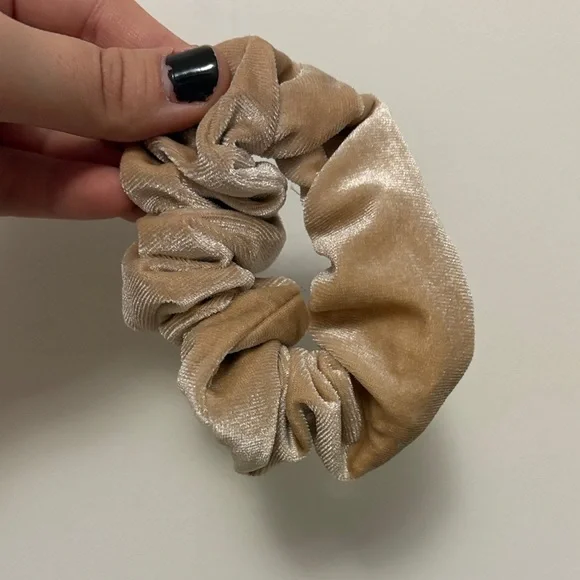 Luxurious Velvet Hair Scrunchie with hidden compartment