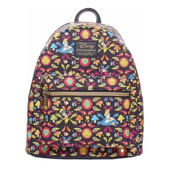Loungefly Alice in Wonderland Retro Mini-Backpack EE Exclusive