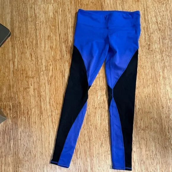 Alo Blue and Black Leggings S