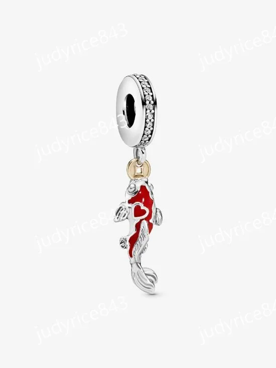 Pandora Good Fortune Carp Fish Dangle Charm