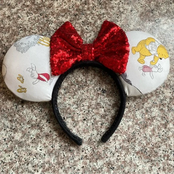 Winnie the Pooh hand made ears