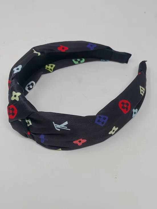 LV Logo Knot Headband