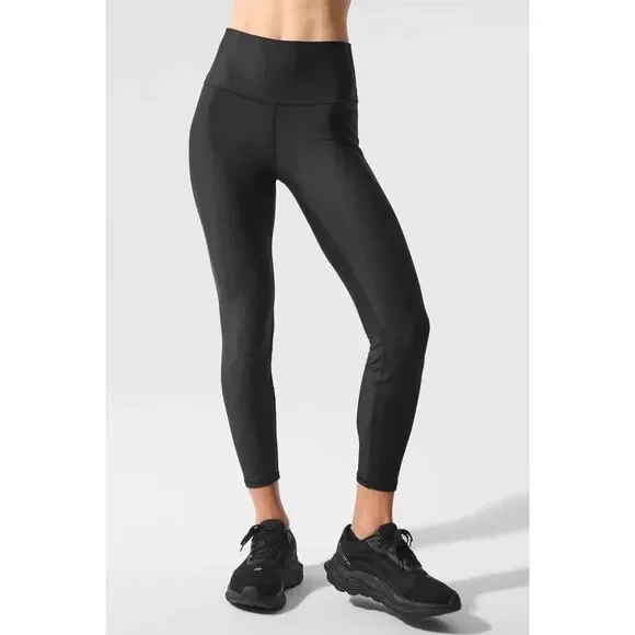 NWT Alo Yoga High Waist Airlift Leggings Black Gym Sports Size Large