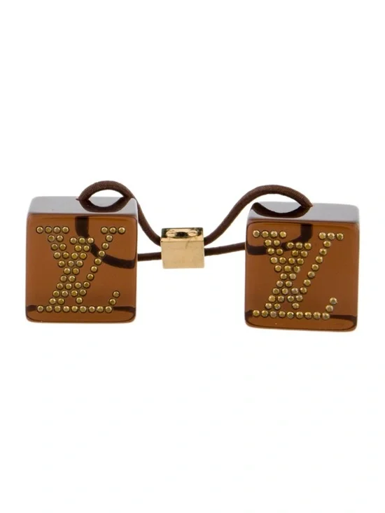 Louis Vuitton Crystal Cube Hair Tie