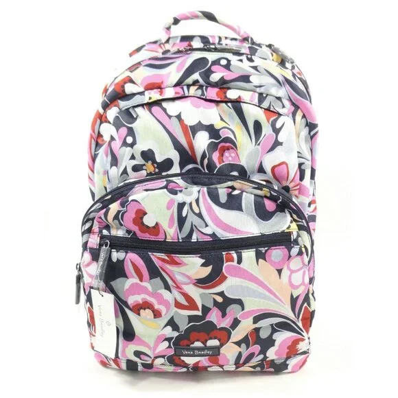 Vera Bradley Mod Paisley Lighten Up Essential Large Backpack NWT