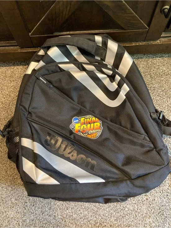 Wilson NCAA 2013 Women’s Final Four New Orleans Backpack Black Gray