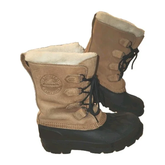 Kamik Limited Edition Winter Boots - Women's Size 8 - Very Good Condition