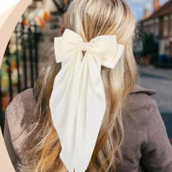 Romantic Bow Hair Clips