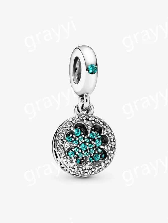 Pandora Lucky Four Leaf Clover Dangle Charm