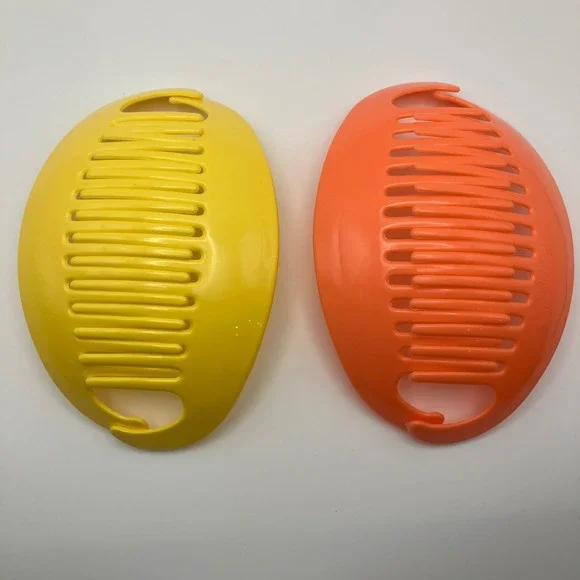 Vintage‎ Goody Tzers Clinch-It Banana Hair Clip Comb Large 6