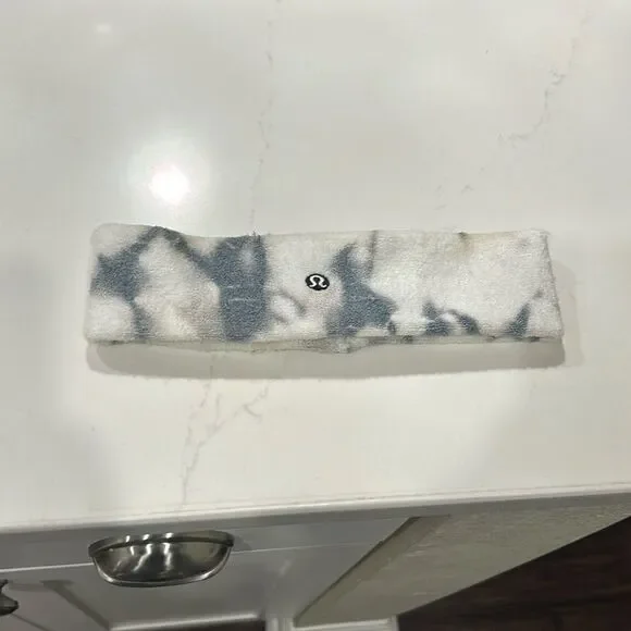 Lululemon Sports Headband: Gray & White