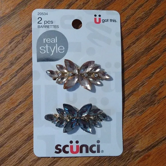 Scunci Barrettes - New
