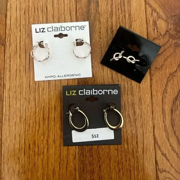 Set of 3 earrings