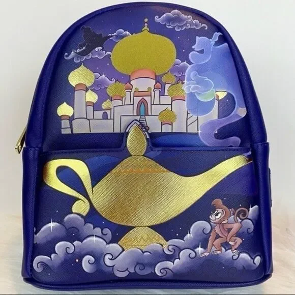 Disney Princess Jasmine Mini Backpack Aladdin Loungefly NWT