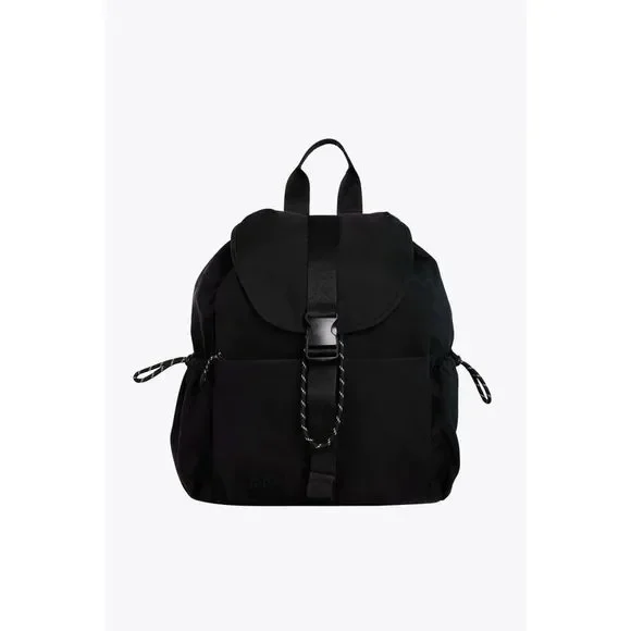 NWT Beis Sports Cargo Backpack in Black