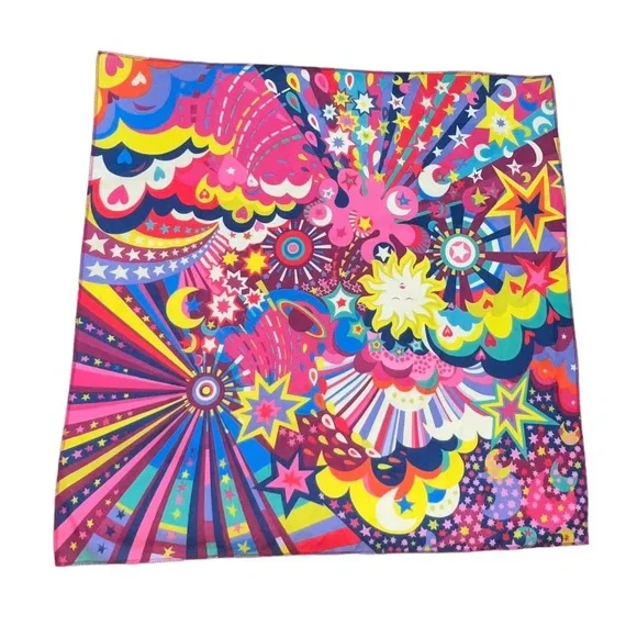 4/$40 Lush Multi Color Large Twilight‎ Knot Wrap Scarf