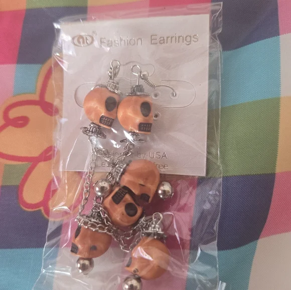 SKULL FASHION EARRINGS