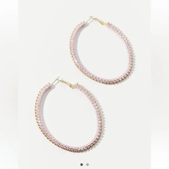 UO | Orion Rhinestone Hoop Earring