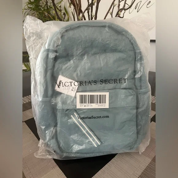 Victoria's Secret Sky Blue Backpack
