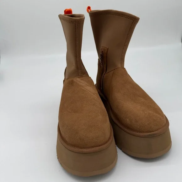 UGG Tan Classic Dipper Winter Boots