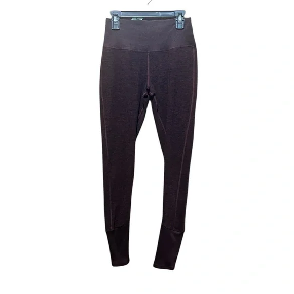 Alo Yoga High-Waist Lounge Legging in Oxblood Heather Size Small