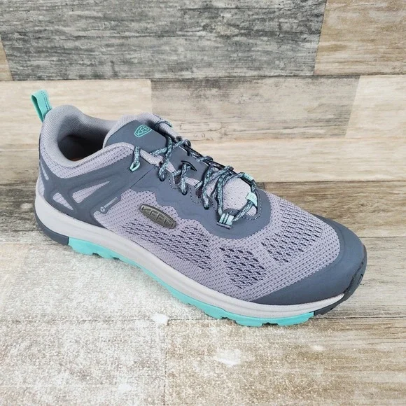 Keen Terradora II Vent Womens Shoes Sz 10.5 Drizzle Ocean Wave Hiking Sneakers