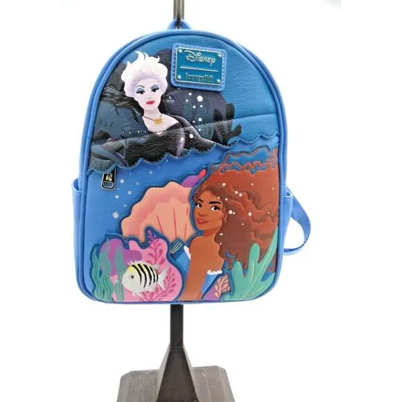Disney Loungefly The Little Mermaid Live Action Backpack New‎ with tags