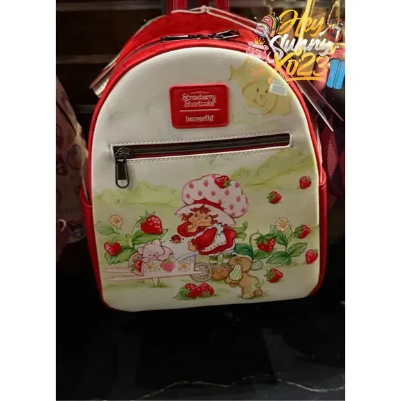 Loungefly Strawberry Shortcake Gardening Mini Backpack