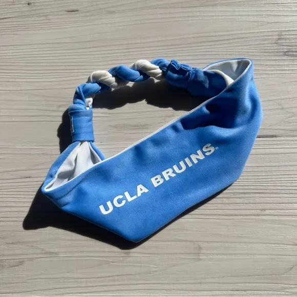UCLA Bruins Blue and White Elastic Headband