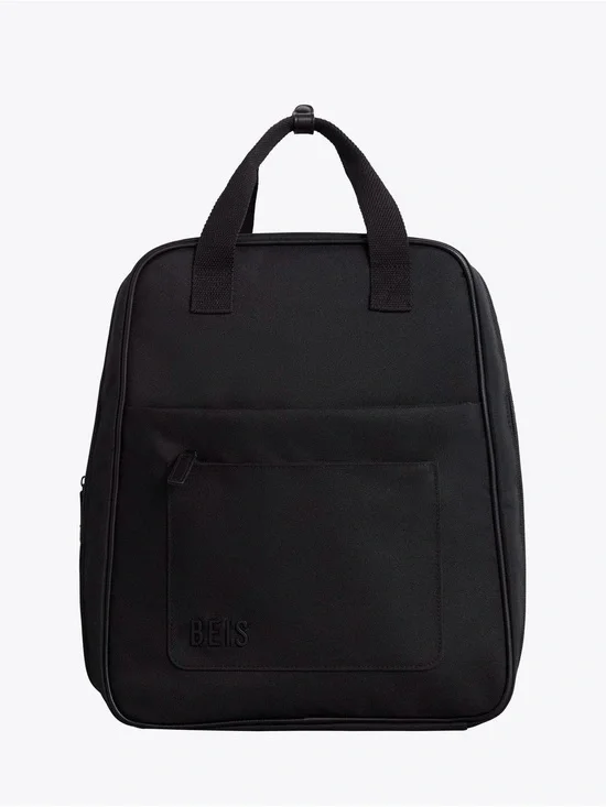 BEIS The Expandable Backpack in Black
